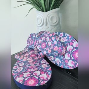 Vera Bradley Flip Flop Sandals